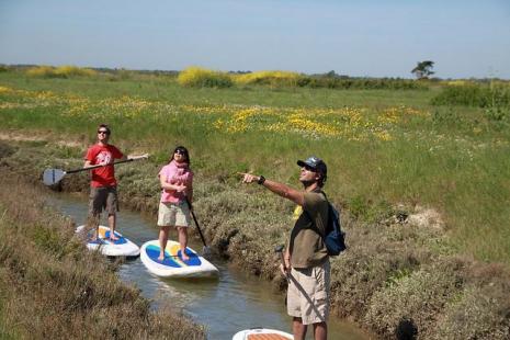 Stand up-Paddle sur chenal