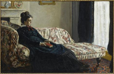 Claude Monet, « Intérieur ou Méditation », 1870-1871