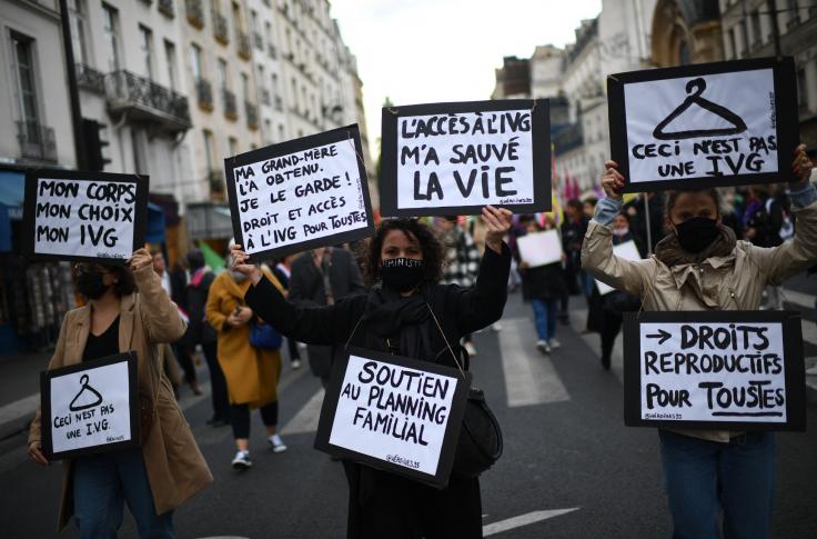 Journée mondiale droit à l'avortement Paris