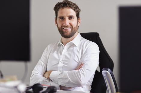 Nicolas Baudelot, cofondateur de la start-up Medicalib